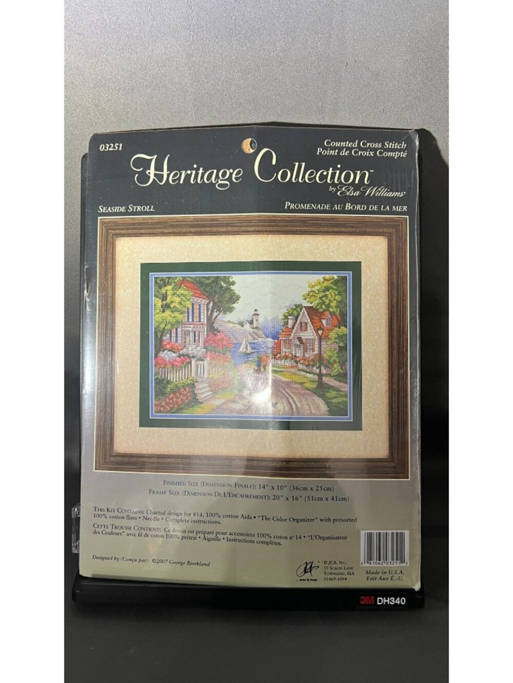 Heritage Collection Seaside Stroll Counted Cross-Stitch Kit